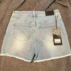 NWT XL fitjeans traditional v2 high waisted shorts arctic light blue